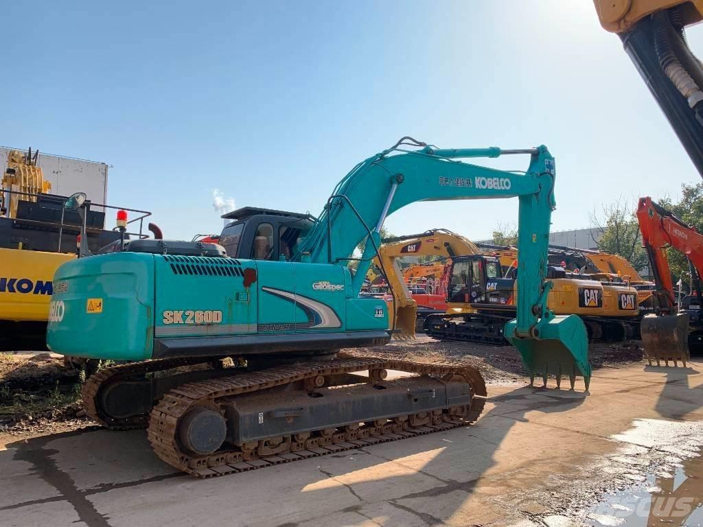 Kobelco SK 260 Pásová rýpadla