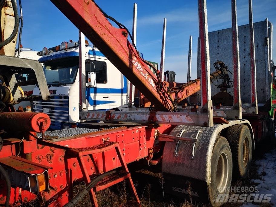 Scania 124 Autojeřáby, hydraulické ruky