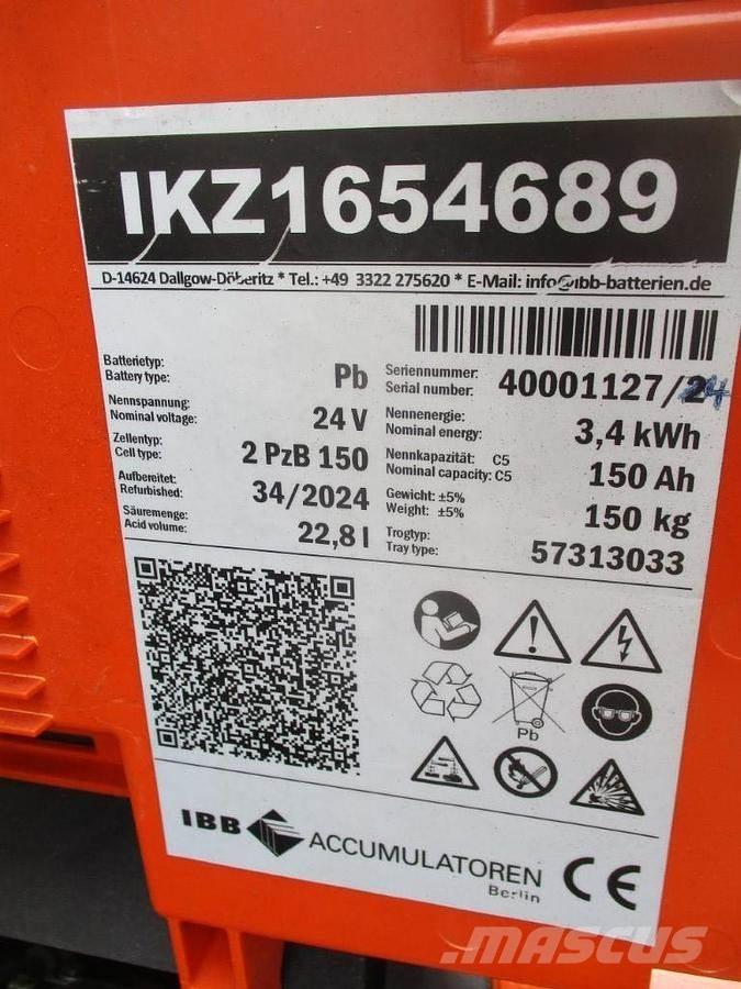 BT SWE 080L Ručně vedené vysokozdvižné vozíky