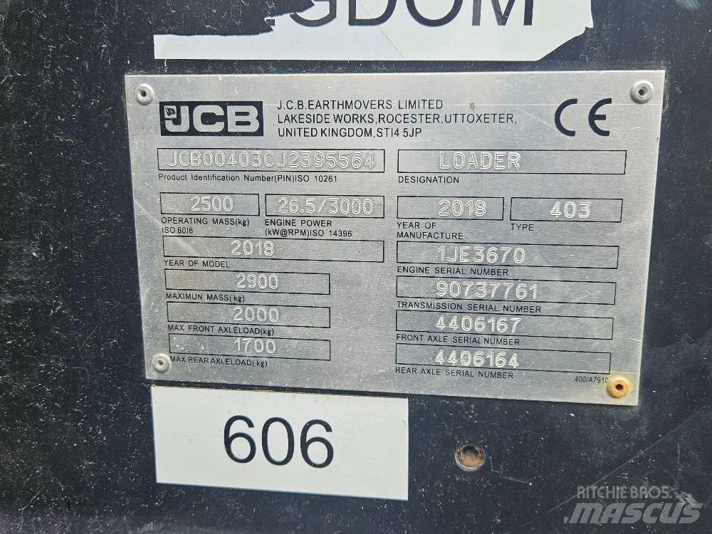 JCB 403 Mininakladače