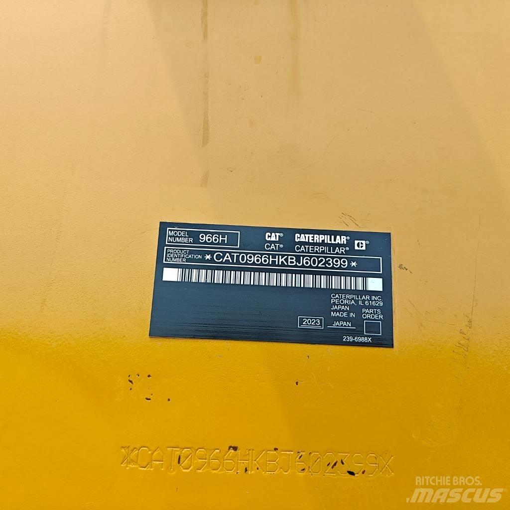 CAT 966 H Kolové nakladače
