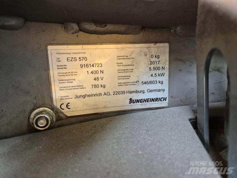 Jungheinrich EZS 570 Stavebnictví - ostatní