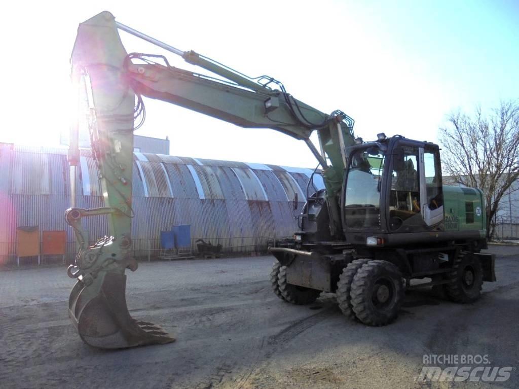 Hitachi ZX 190 W-3 Kolová rýpadla