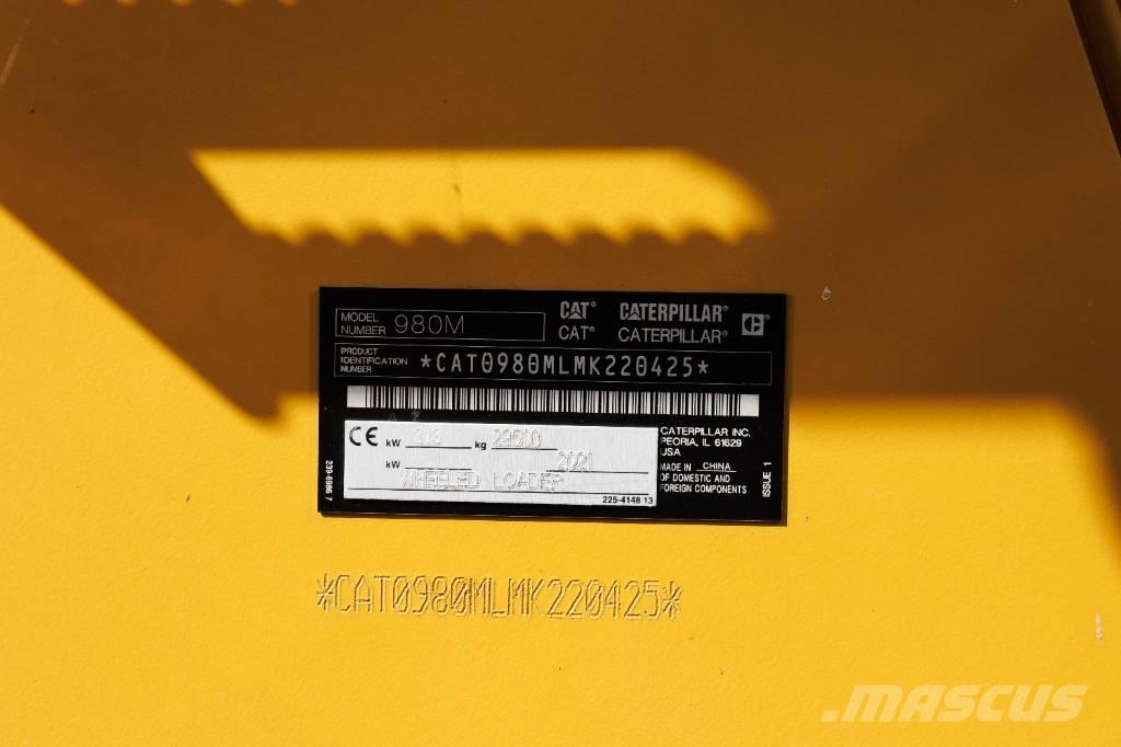 CAT 980 M Kolové nakladače