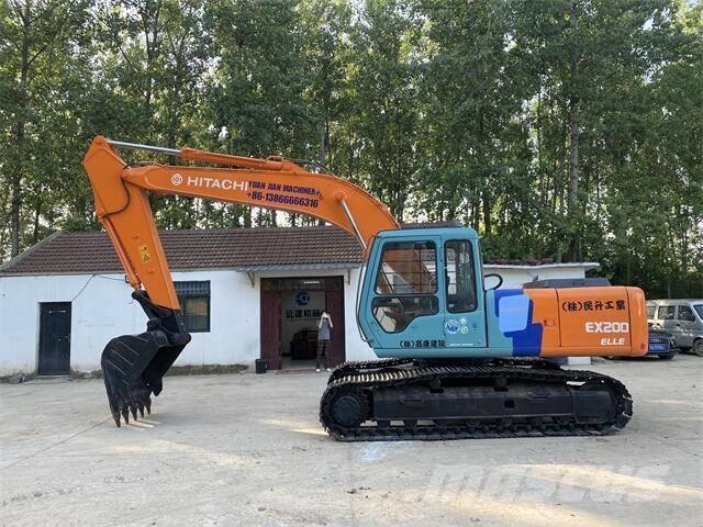 Hitachi EX200 Pásová rýpadla