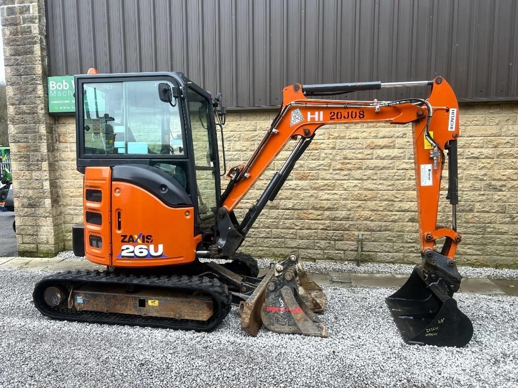 Hitachi ZX26U-6 Mini rýpadla < 7t