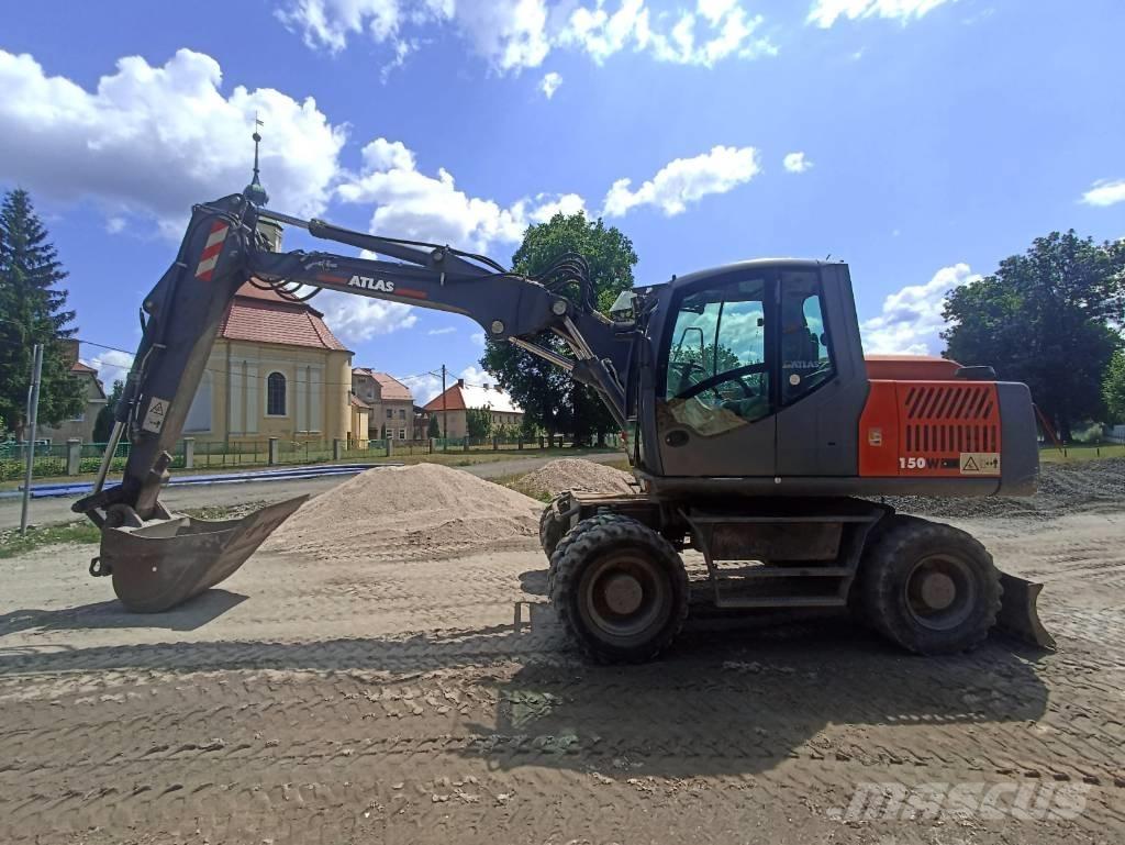 Atlas 150 W Kolová rýpadla