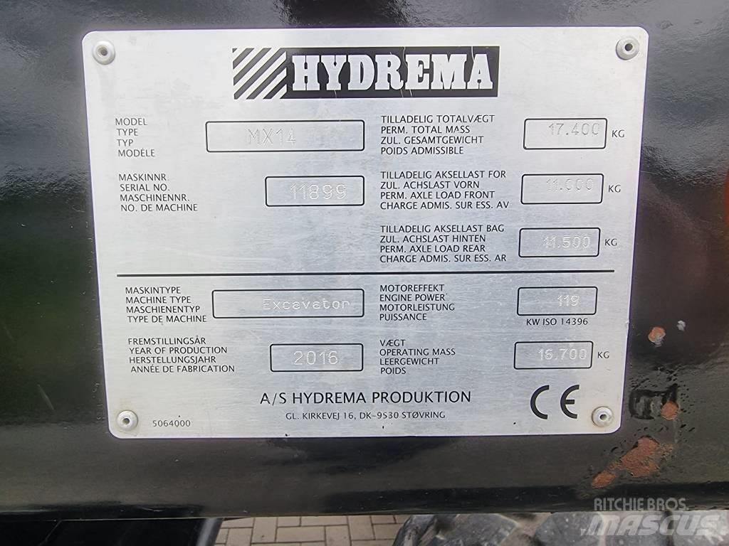 Hydrema MX 14 Kolová rýpadla