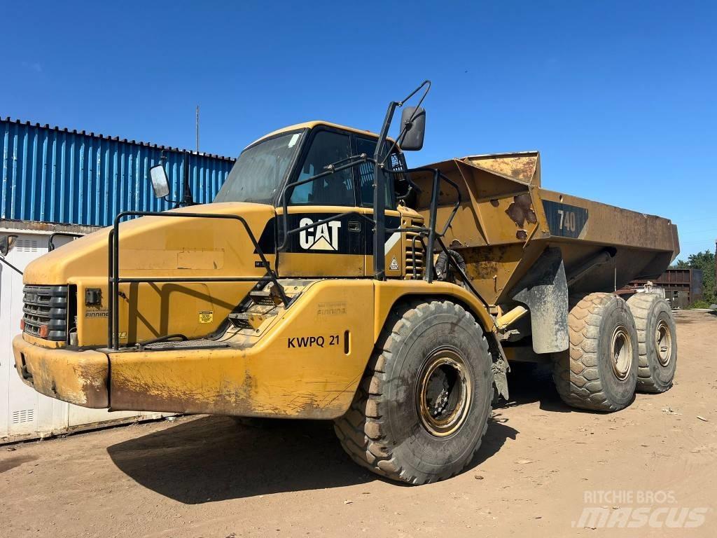 CAT 740 Kloubové dempry