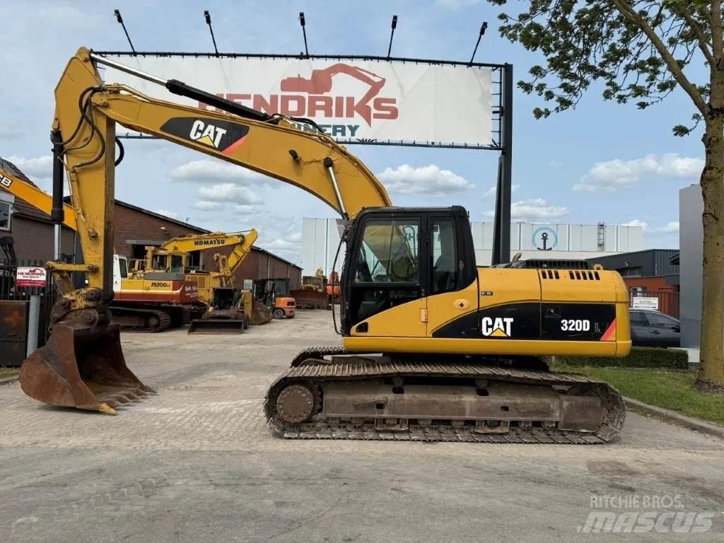 CAT 320DL Pásová rýpadla
