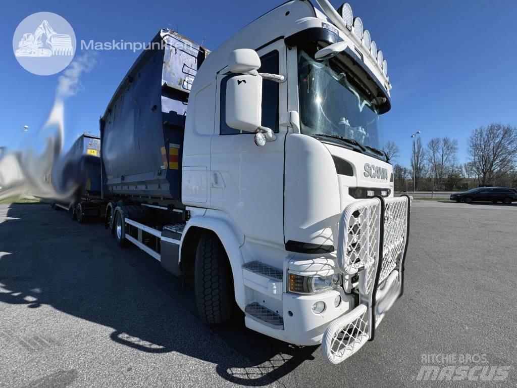 Scania G 490 Hákový nosič kontejnerů