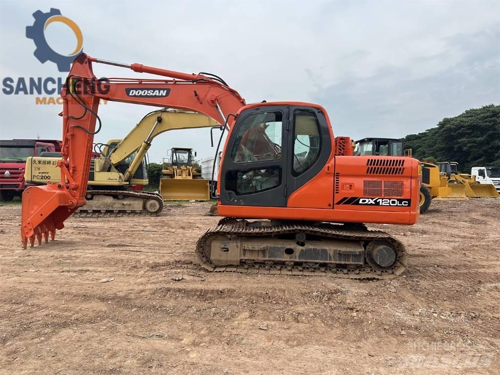 Doosan DX 120 Midi rýpadla 7t - 12t