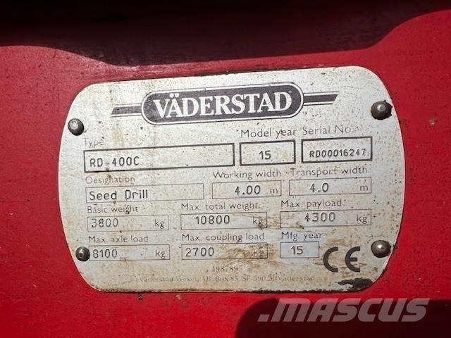 Väderstad Rapid400C Mechanické secí stroje