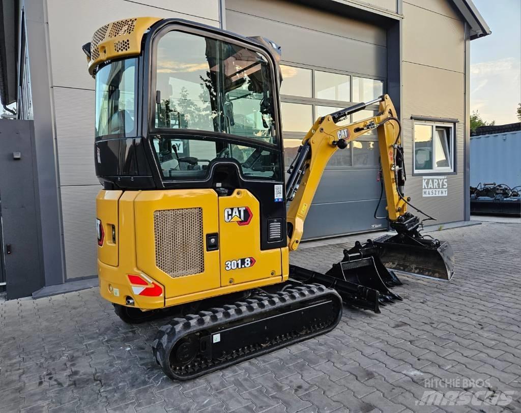 CAT 301.8 Mini rýpadla < 7t