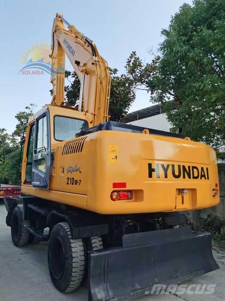 Hyundai R210w-7 Kolová rýpadla