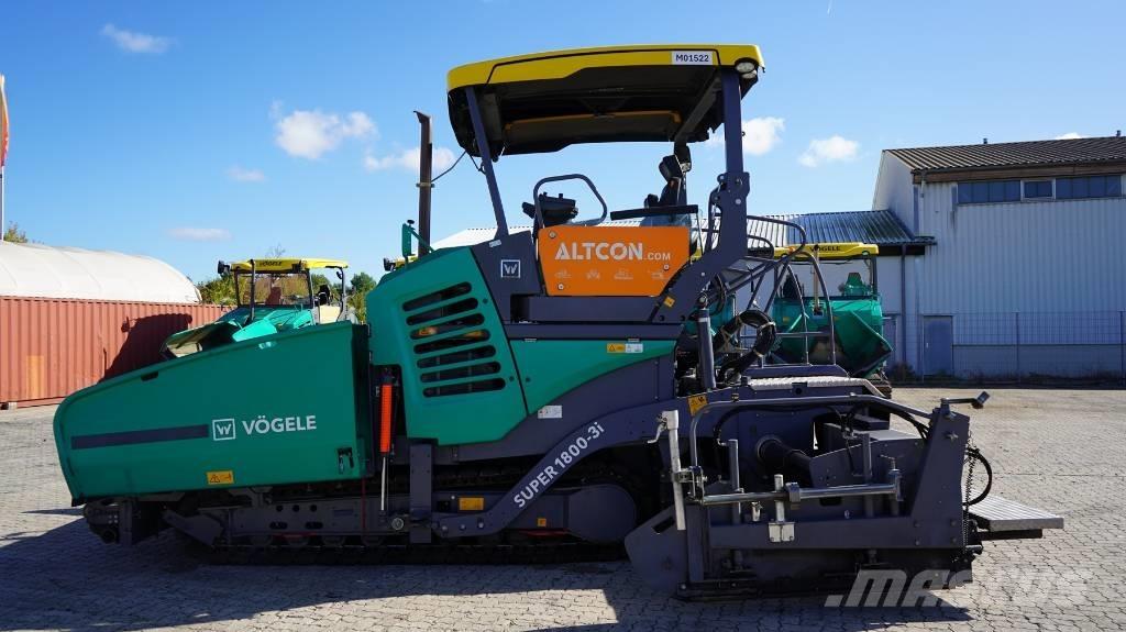 Vögele SUPER 1800-3I Finišery