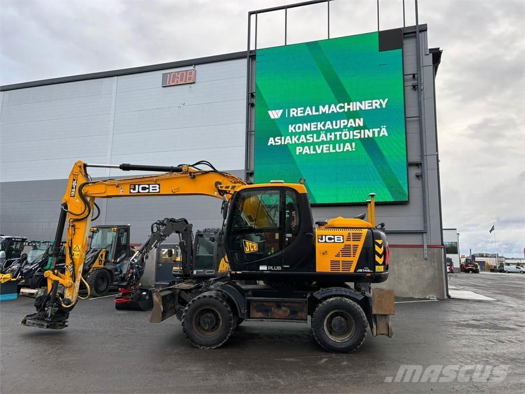 JCB JS145W T4i Kolová rýpadla