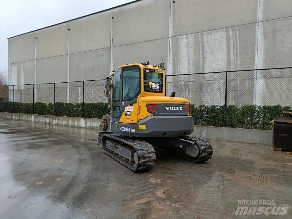 Volvo ECR 88 D Kolová rýpadla
