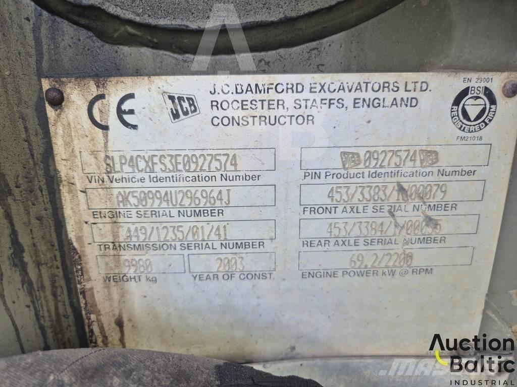 JCB 4 CX Rýpadlo-nakladače