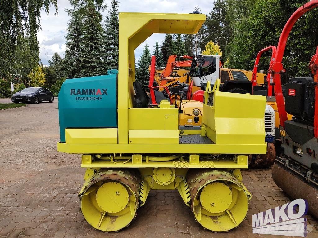 Rammax RW 2900 Tandemové válce