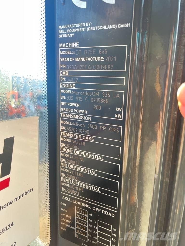 Bell B 25 E EPA Kloubové dempry