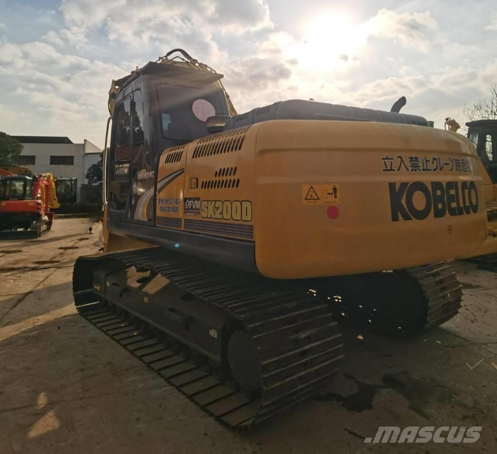 Kobelco SK 200 Pásová rýpadla