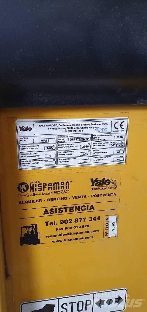 Yale MR14 Retraky