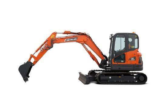 Develon DX 63-3 Mini rýpadla < 7t