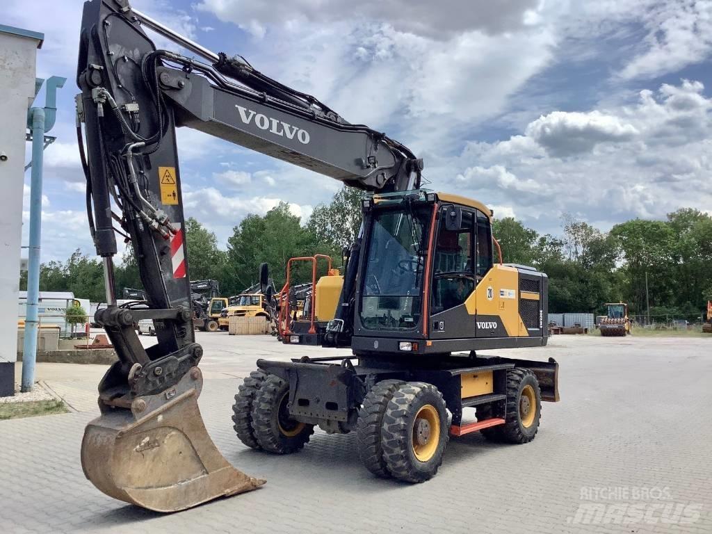 Volvo EW 220 E Kolová rýpadla