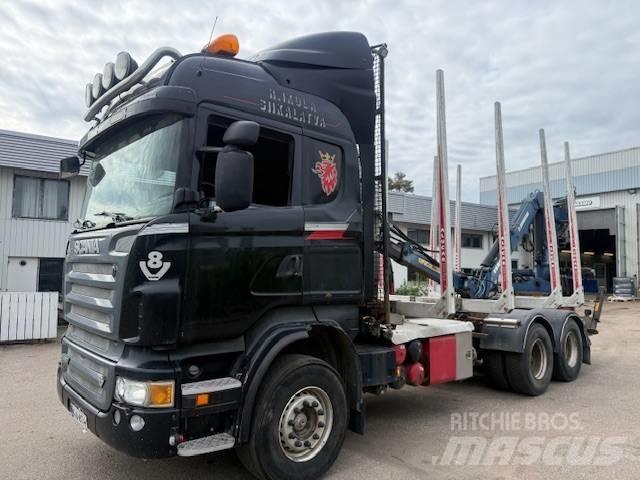 Scania R 560 Vozy na přepravu kmenů