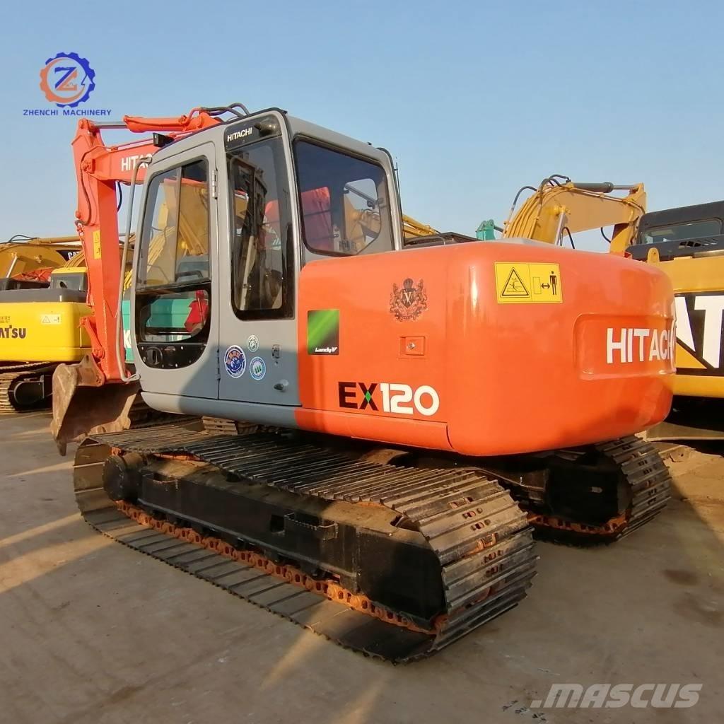 Hitachi EX 120 Pásová rýpadla