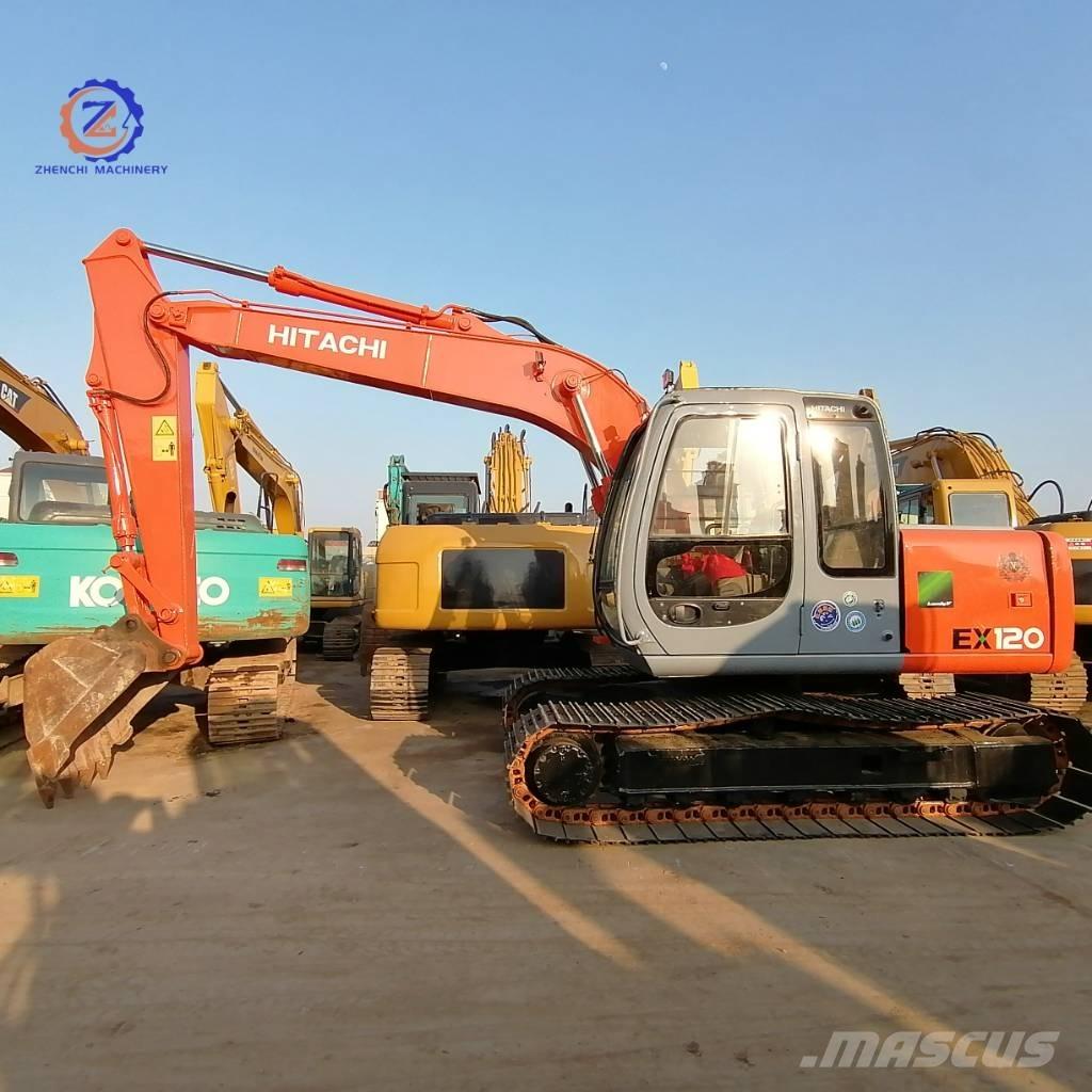 Hitachi EX 120 Pásová rýpadla