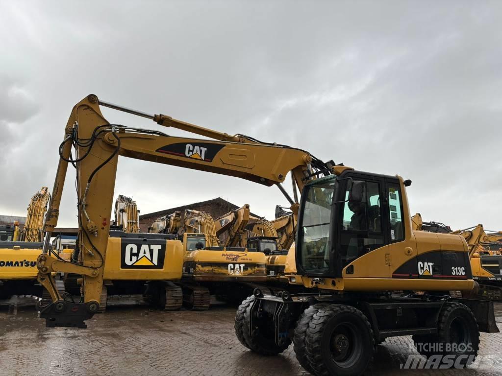 CAT M 313 C Kolová rýpadla