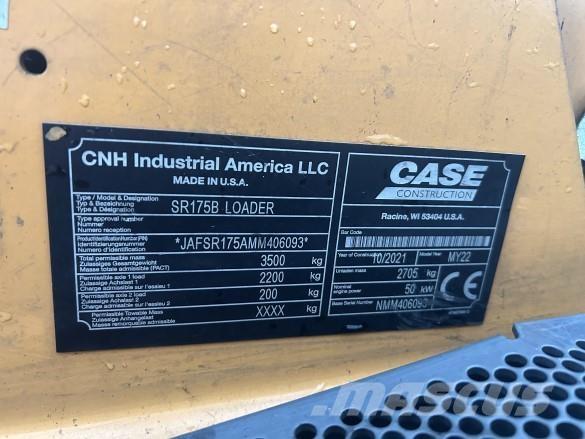 CASE SR175B Stavebnictví - ostatní