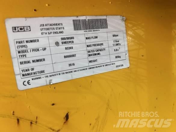JCB SWEEPER SC240 Stavebnictví - ostatní