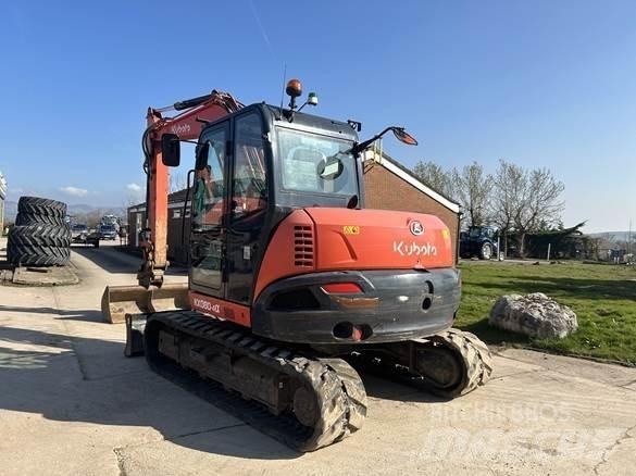 Kubota KX080 - 4 Stavebnictví - ostatní