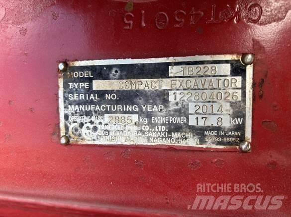 Takeuchi TB228 Stavebnictví - ostatní