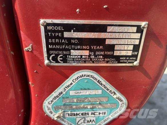Takeuchi TB230 Stavebnictví - ostatní