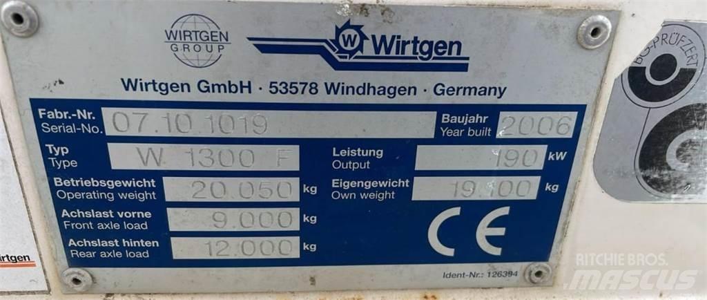 Wirtgen W 1300 F Recykléry za studena