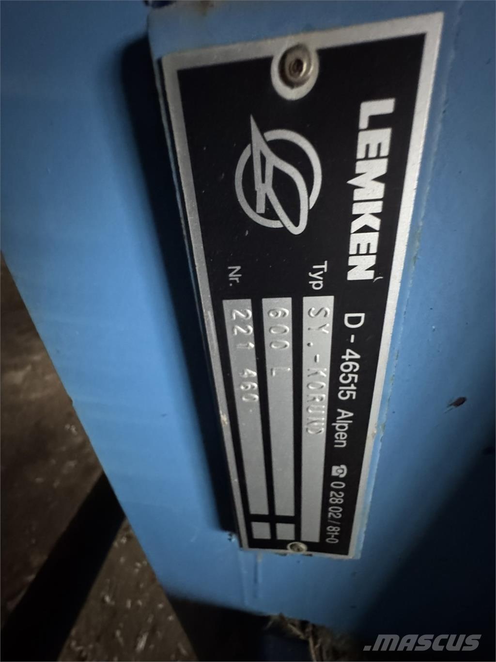 Lemken System-Korund Stroje na sklizeň pícnin-příslušenství