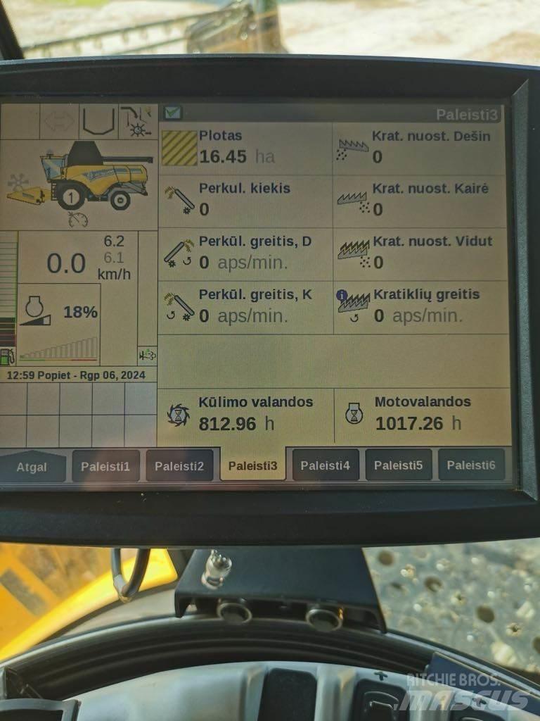 New Holland CX8.85 Sklízecí mlátičky