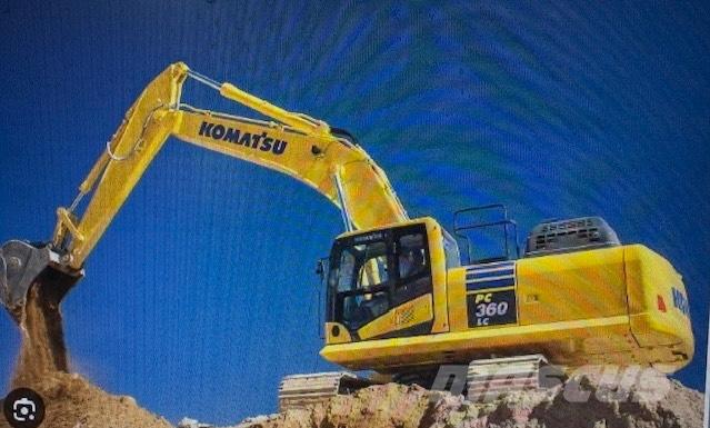 Komatsu PC 360 LC-11 Pásová rýpadla