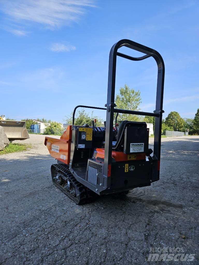 Kubota KC 70 Vyklápěcí dempry
