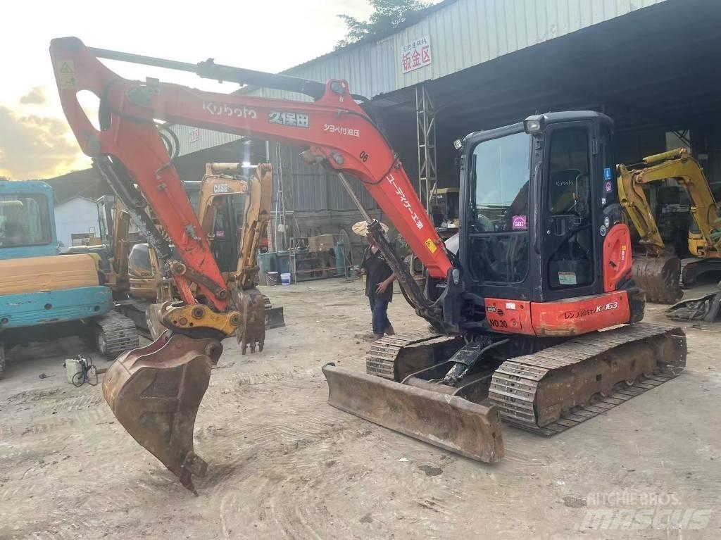 Kubota KX163 Pásová rýpadla