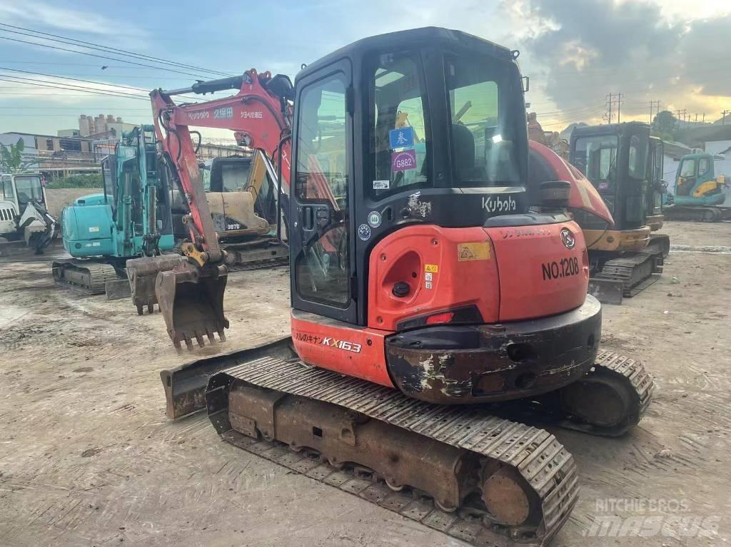 Kubota KX163 Pásová rýpadla