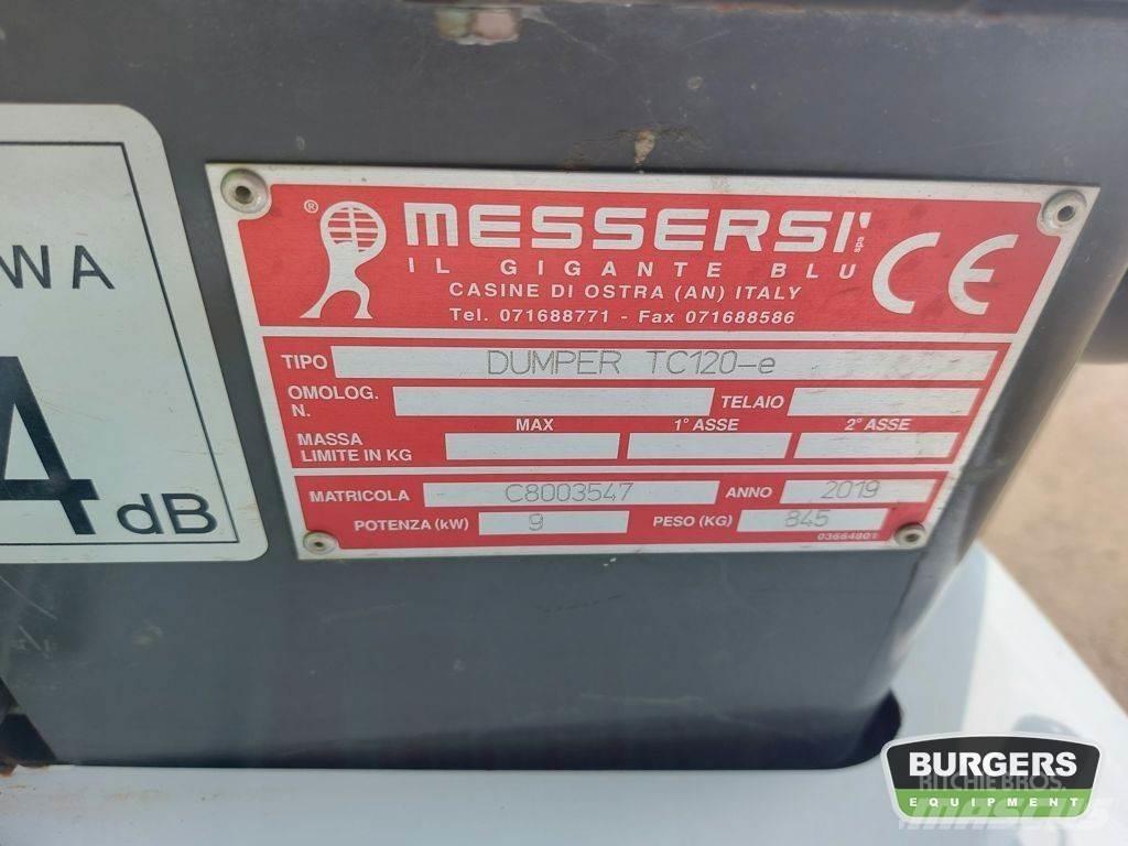 Messersi TC-120E Vyklápěcí dempry