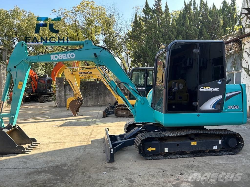 Kobelco SK 60 Pásová rýpadla