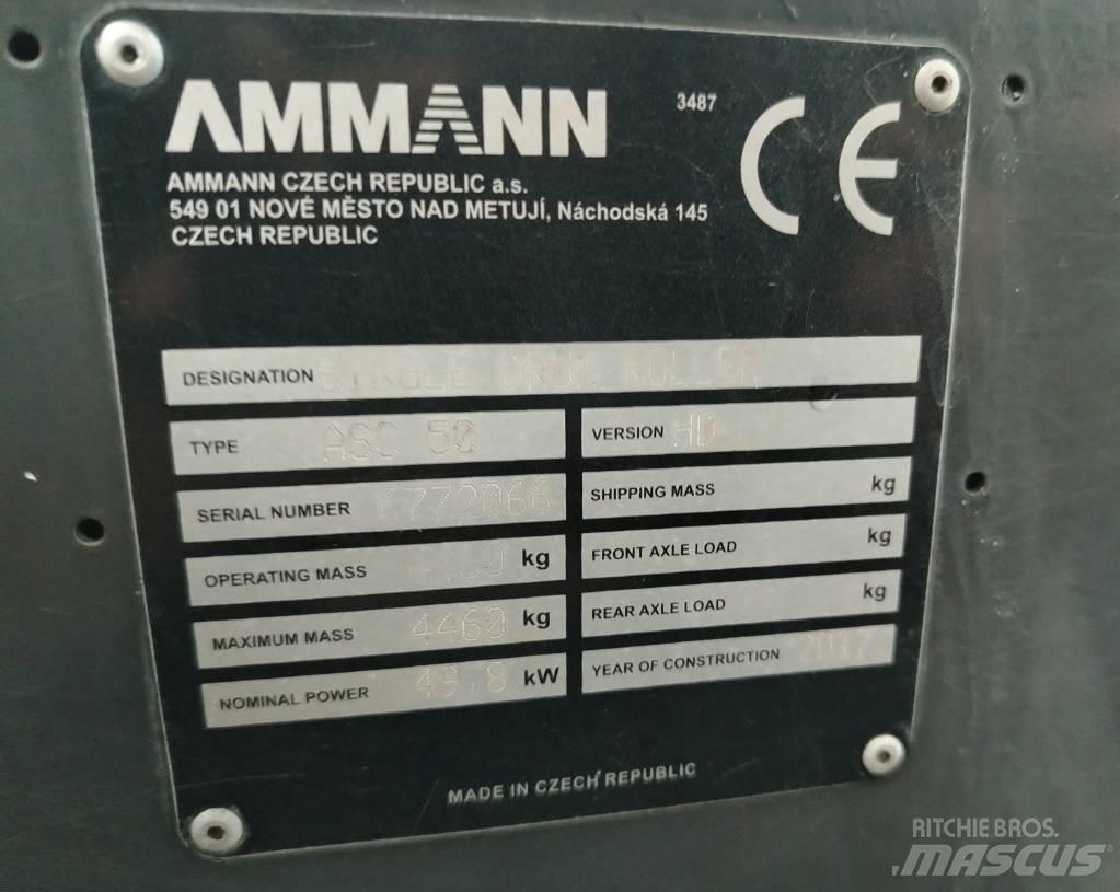 Ammann ASC 50 Tahačové válce