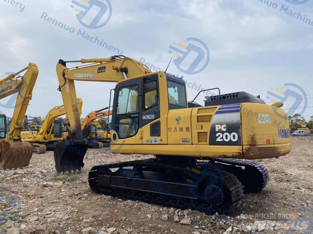 Komatsu PC 200-8N1 Pásová rýpadla