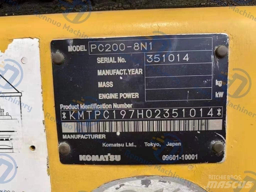 Komatsu PC 200-8N1 Pásová rýpadla